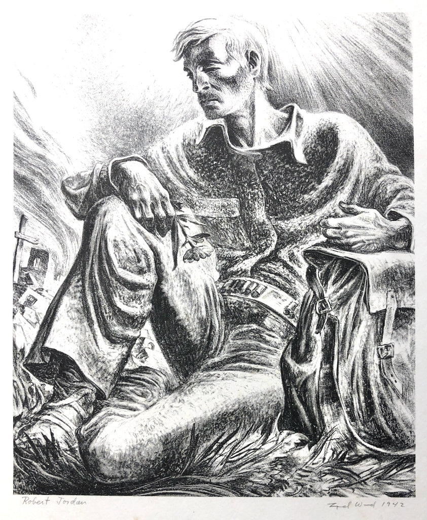 Robert Jordan by Lynd Ward, Amer., (1905-1985)